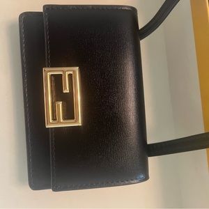 NWT Fendi Nano Baguette Cardholder Belt bag